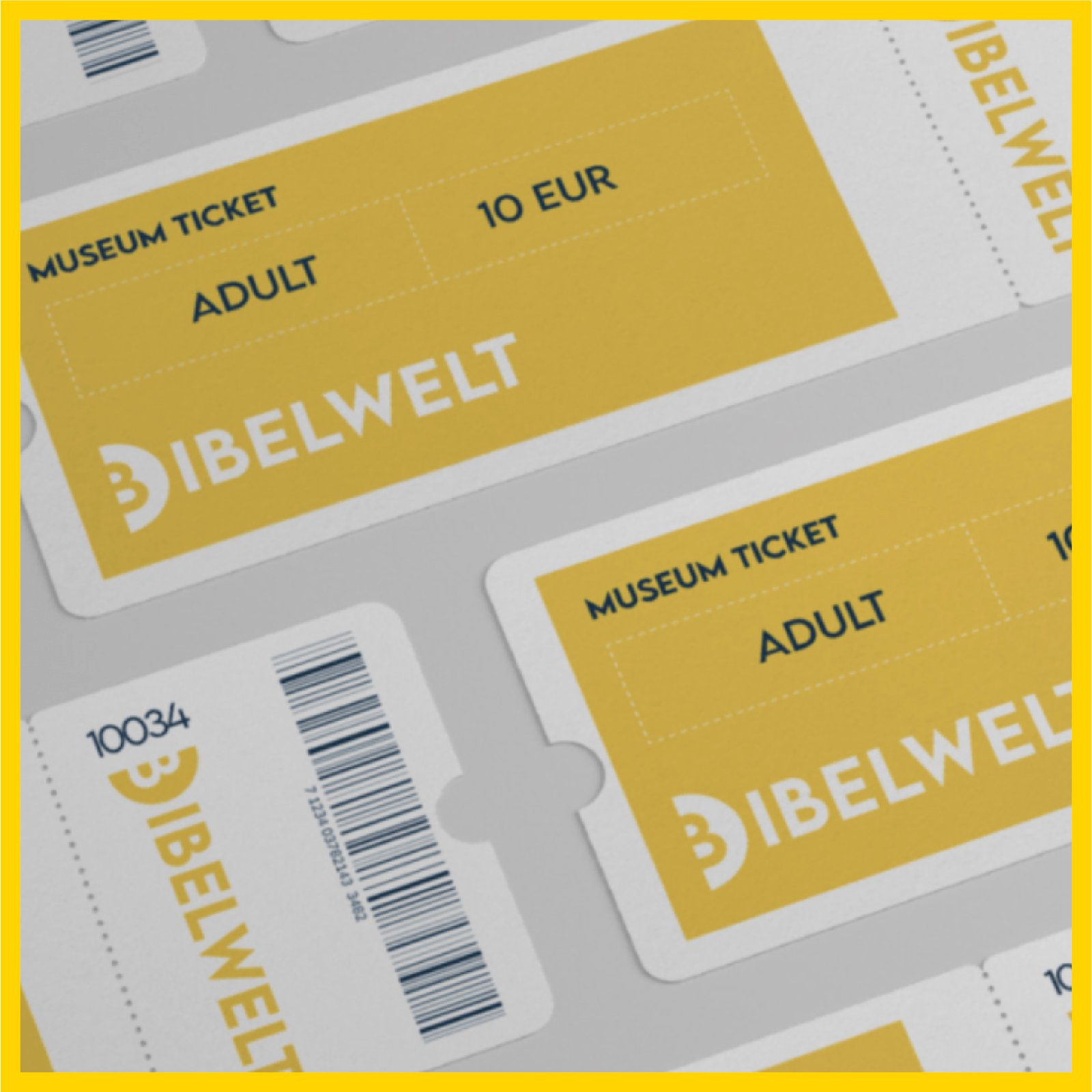 Eintrittskarten Bibelwelt